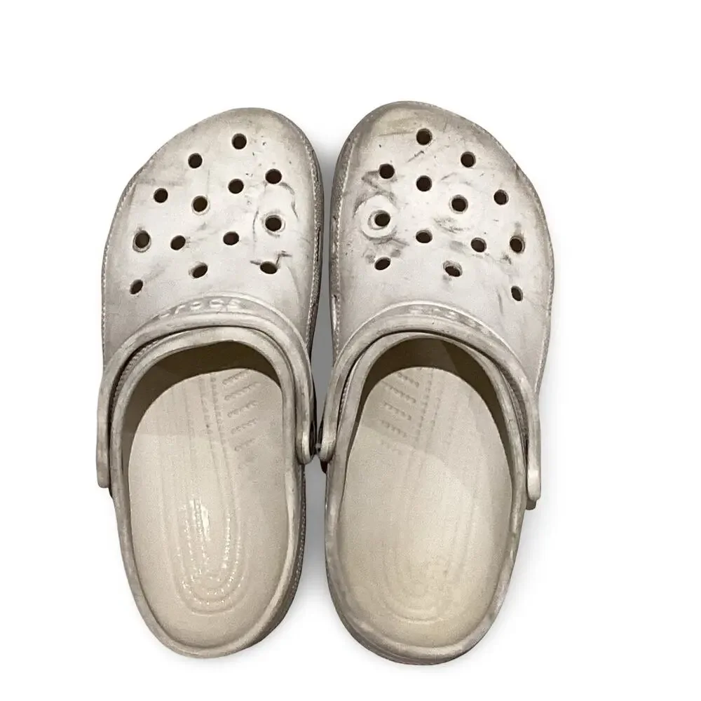 Classic White Crocs
